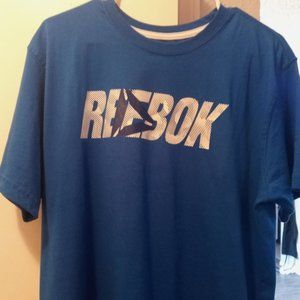 Royal blue reebok shirt mens medium